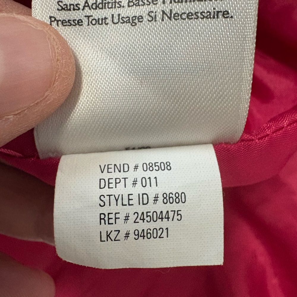 Eddie Bauer Fuchsia Velvet Blazer - Picture 8 of 8